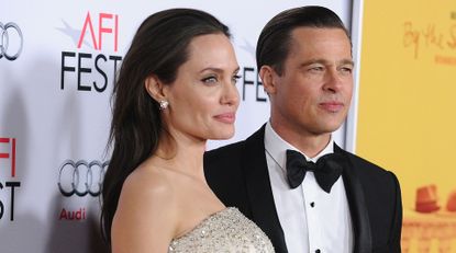 Angelina Jolie and Brad Pitt attend the premiere of &quot;By the Sea&quot; at the 2015 AFI Fest at TCL Chinese 6 Theatres on November 5, 2015 in Hollywood, California. 