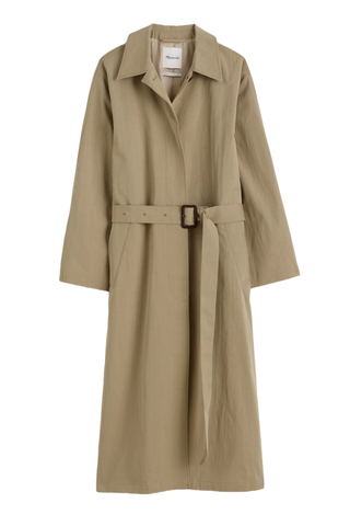 Madewell Single-Breasted Trench Coat