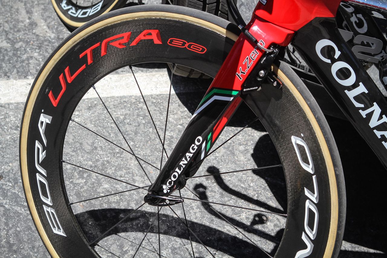 Campagnolo's Bora Ultra 80 is the deepest profile front wheel the Italian component brand manufacture