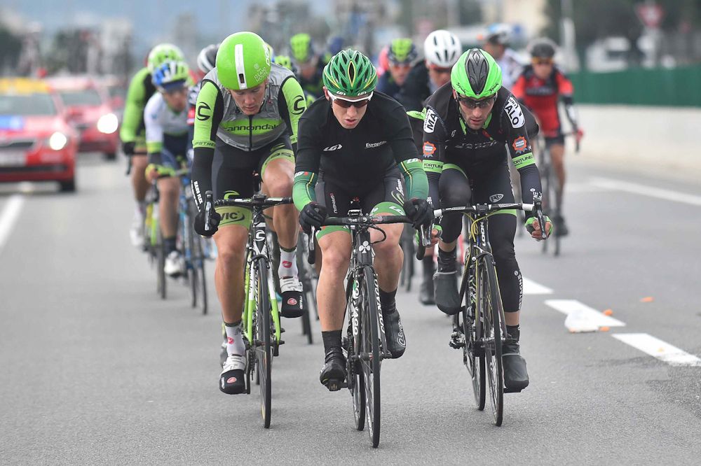 The early breakaway had plenty of rope.