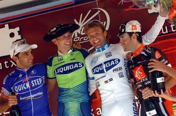 The final podium