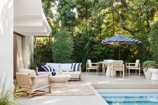 outdoor furniture rules to break; outdoor furniture by Crate & Barrel