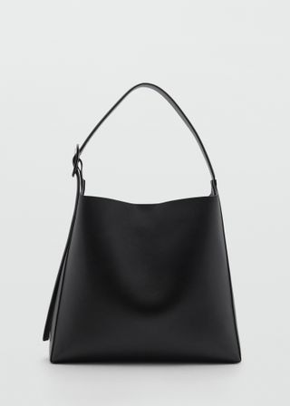 Shopper Bag With Buckle - Women | Mango United Kingdom