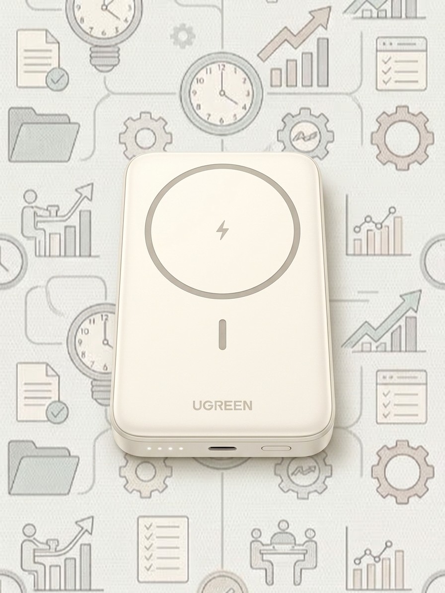 tech accessories under AU$50 on a patterned background