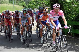 Denis Menchov (Rabobank) on stage six of the 2009 Giro d'Italia (Watson)
