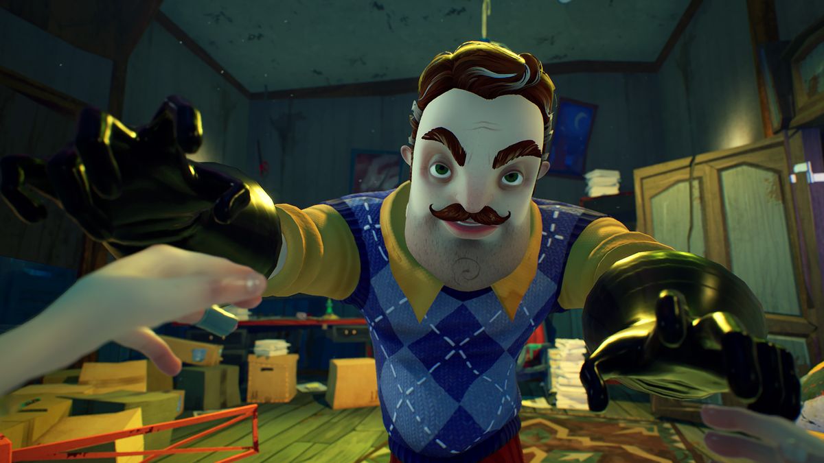 hello neighbor alpha 4 all youtuber refrences