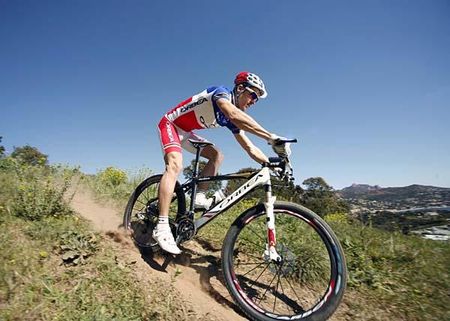 Julien Absalon won the French Cup round in Les Orres
