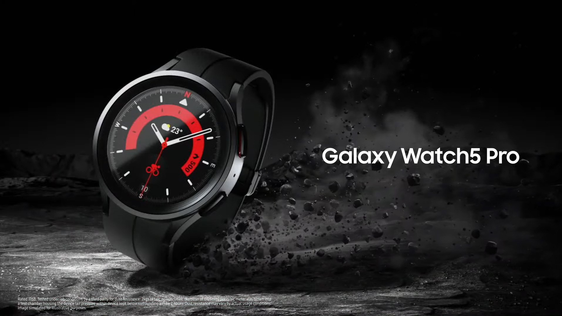 Galaxy Watch 5 Pro at Unpacked August 2022