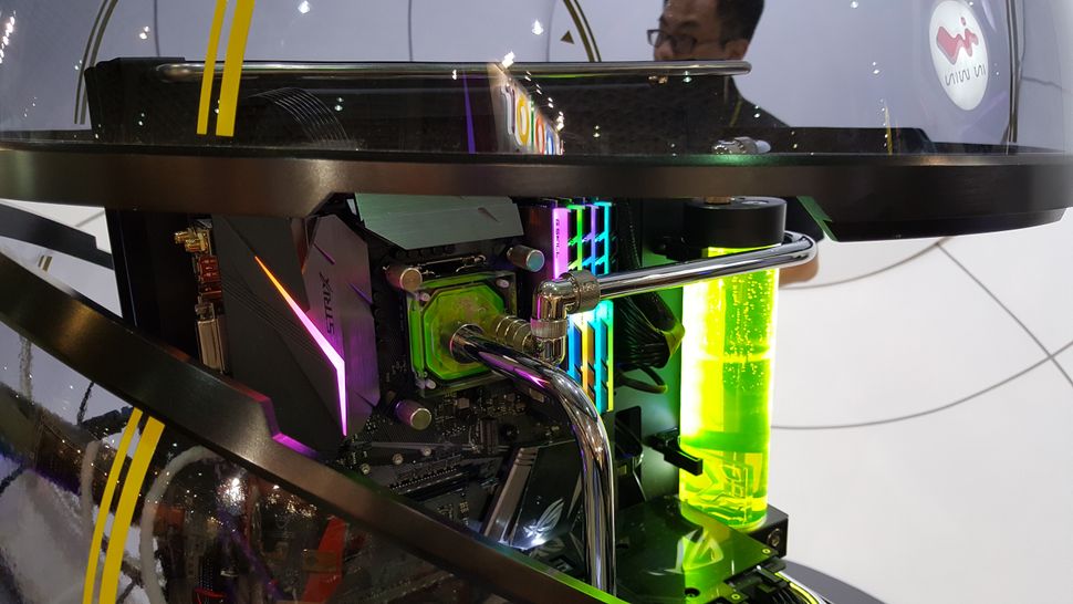 Check out the Winbot, Computex's selfie-taking smart PC case | PC Gamer