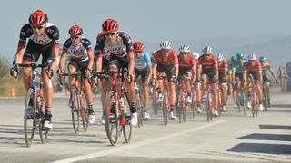 Members of the UAE Team Emirates at the Tour of Turkey