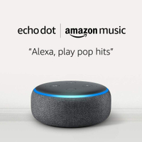 Echo Dot + 4 months Amazon Music Unlimited: $34.99