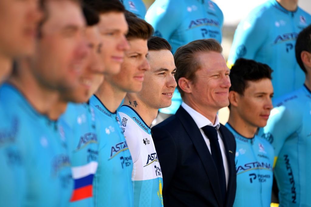 Astana team manager Alexandre Vinokourov