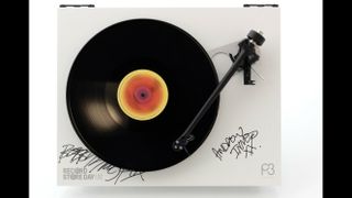 Artist-signed Rega Planar 3s up for grabs in Record Store Day charity auction