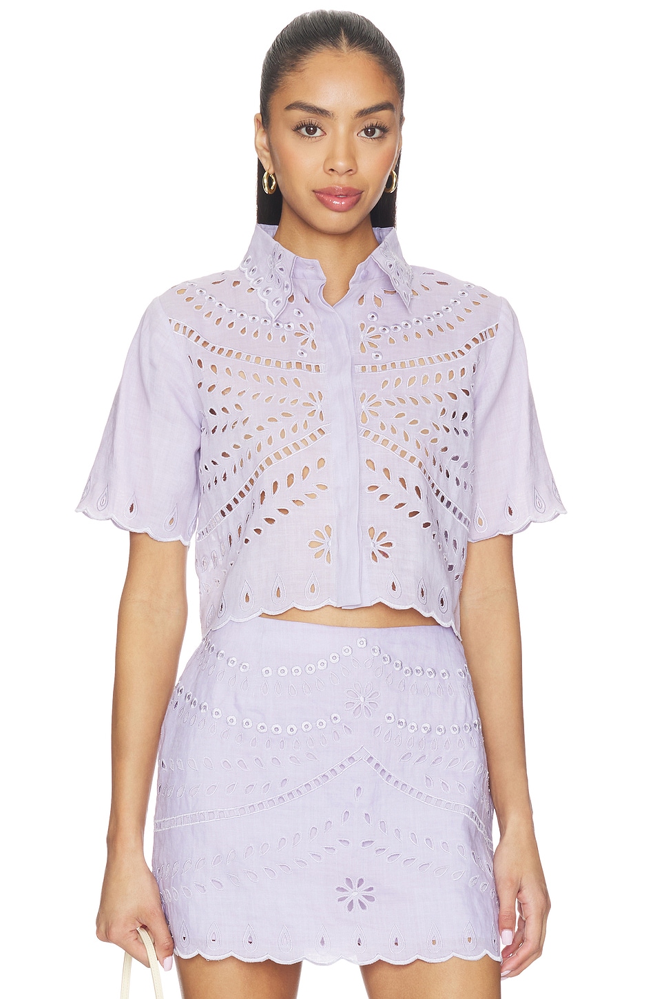 Elin Embroidered Top