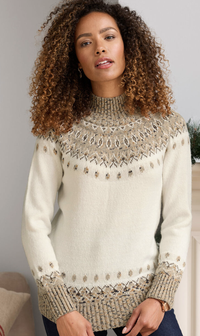 Fair Isle Turtleneck jumper £39.00 | Cottontraders.com&nbsp;