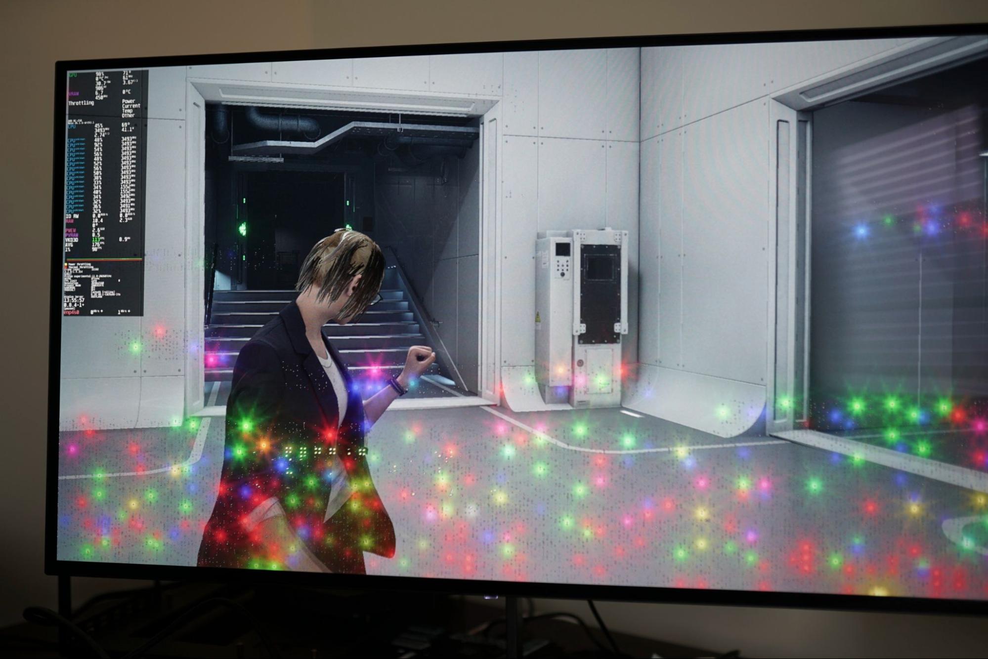 Rendering errors in Resident Evil Requiem on the BC-250
