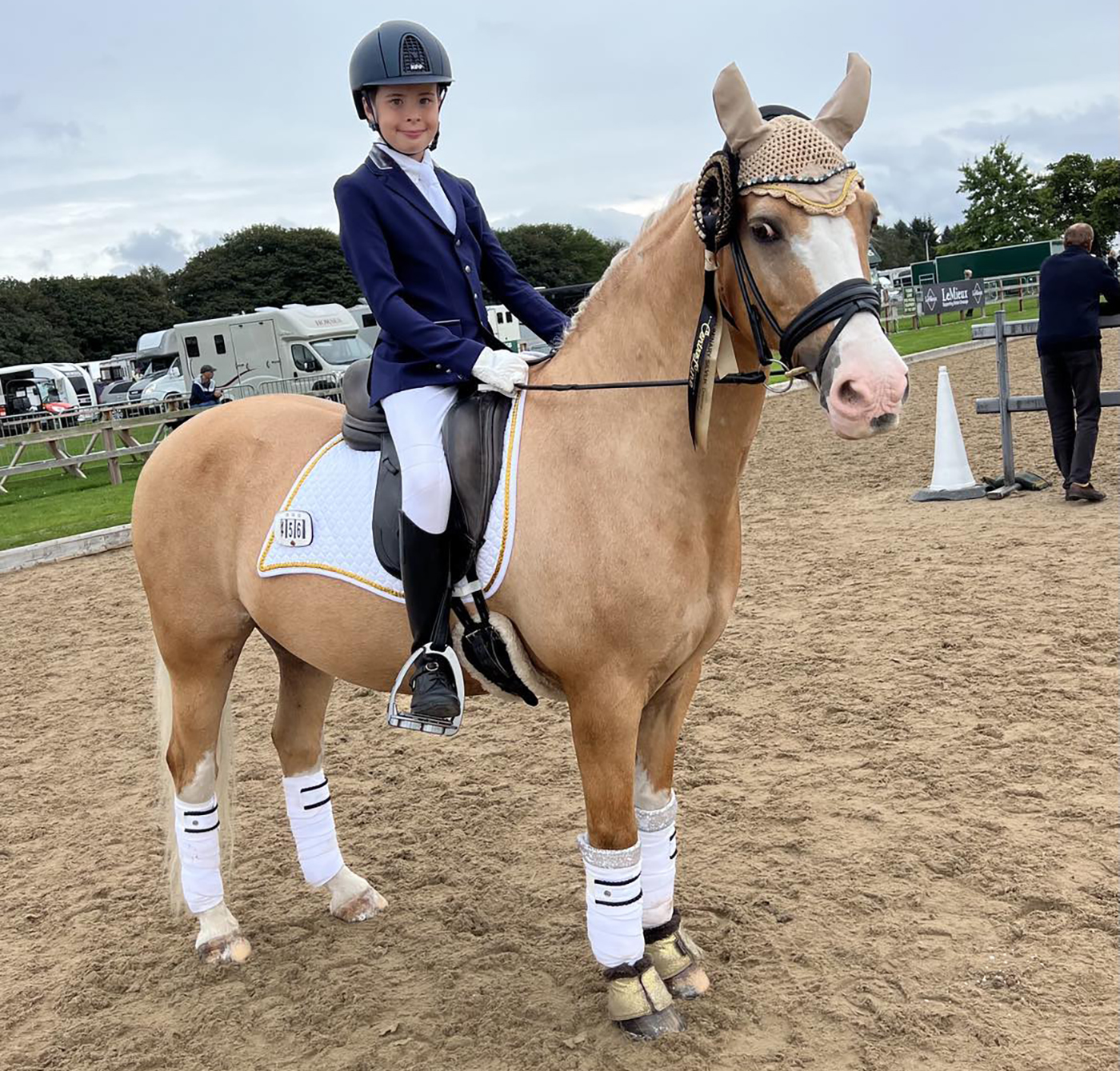 Rupert Byam-Cook and his mother Nicola Byam-Cook&amp;rsquo;s Welsh section C pony Twyford Salamander