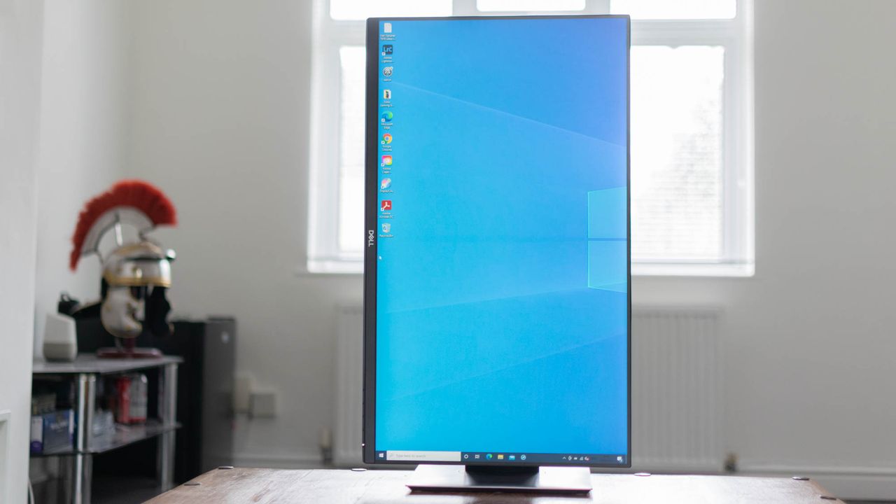 Dell P2719HC in portrait mode