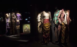 Dries Van Noten's S/S 2010 collection offered tales from the Orient, including sari dressing