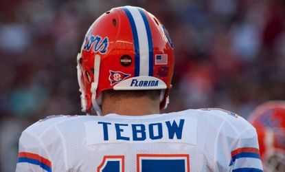 Tim Tebow during his University of Florida days