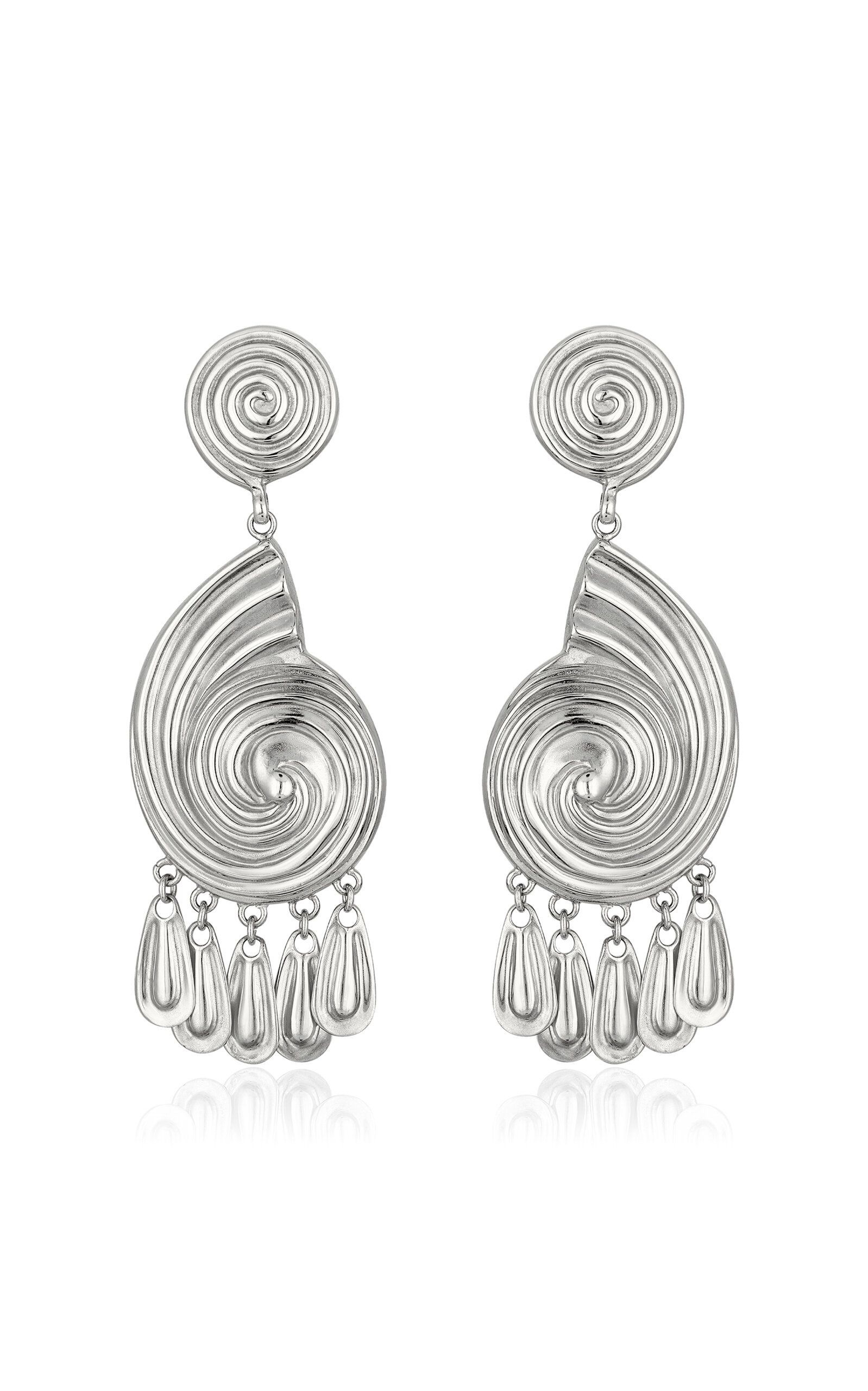 Eliza Silver-Plated Earrings