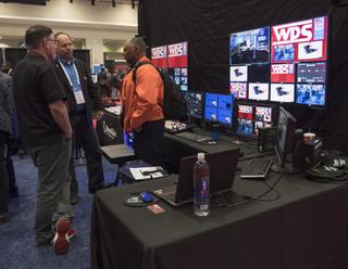 Washington Professional Systems demonstrated products from a range of companies including NewTek and Christie. 