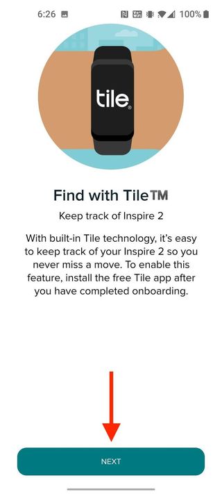 Find Fitbit Inspire 2 Tile Tracker 4