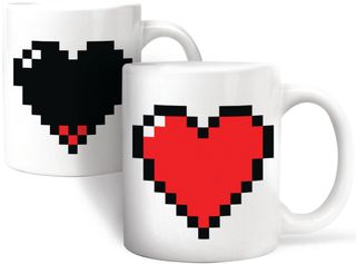 Tradeopia Magic Pixel Heart Mug