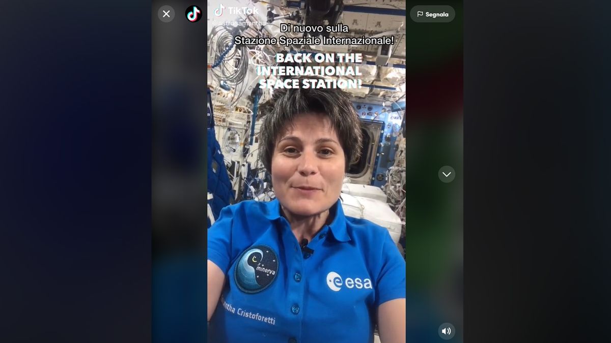 Astronaut Samantha Cristoforetti makes history with 1st TikTok from International Space Station – Space.com