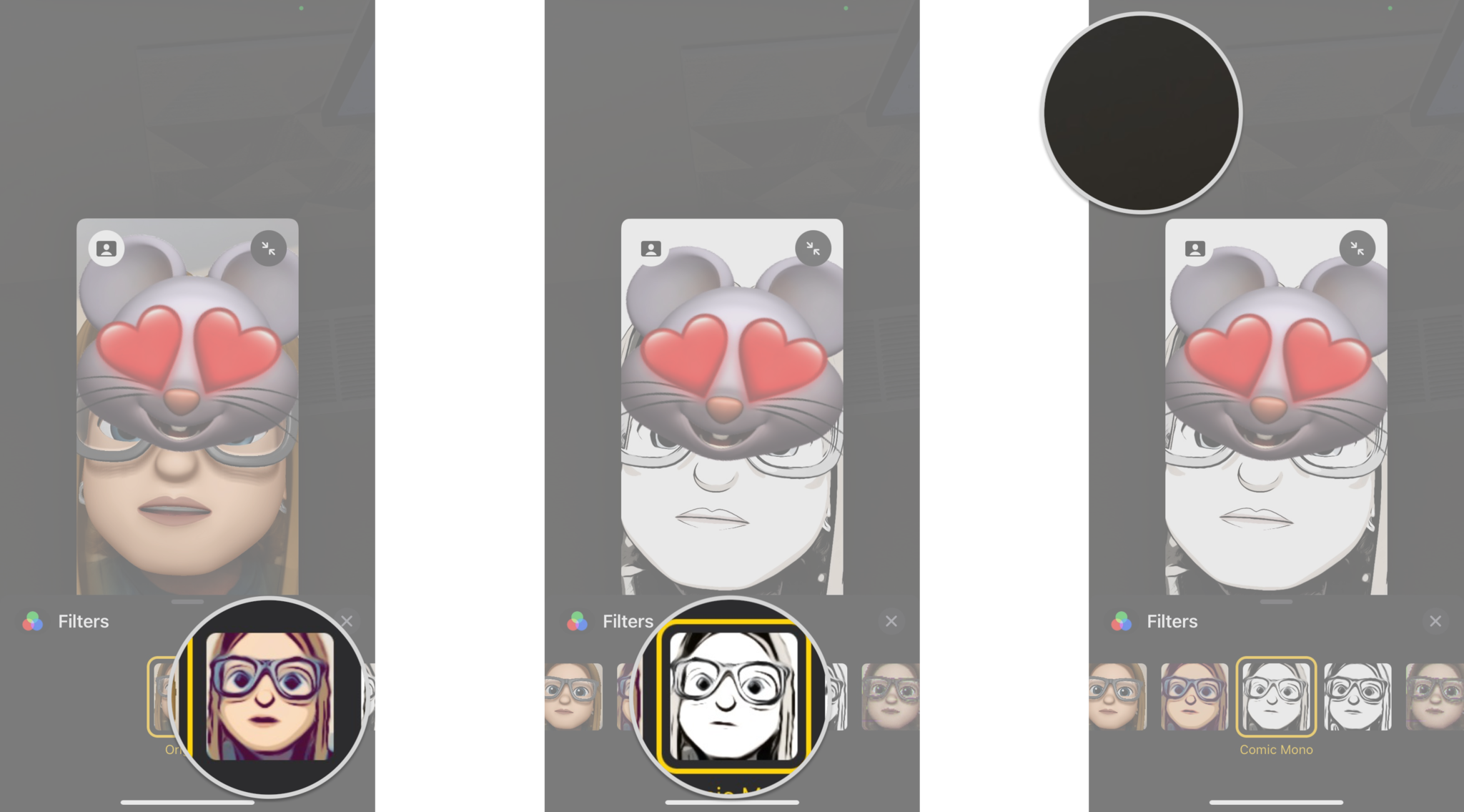 How to use Memoji, Animoji, stickers, and filters in real-time in ...