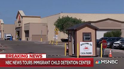 A childcare facility for minor immigrants in Texas