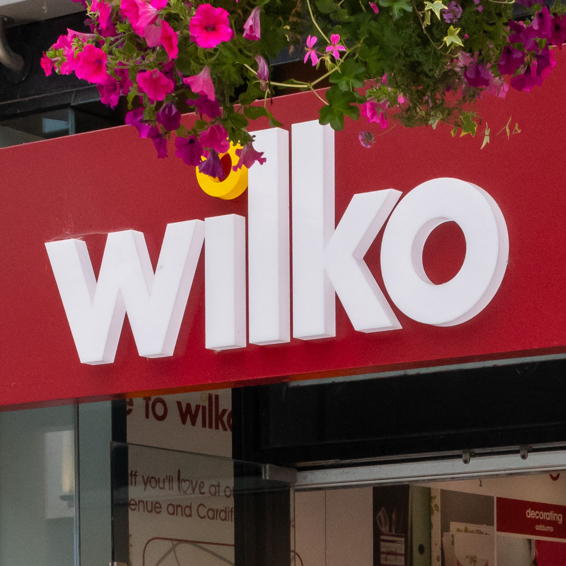 Wilko store sign