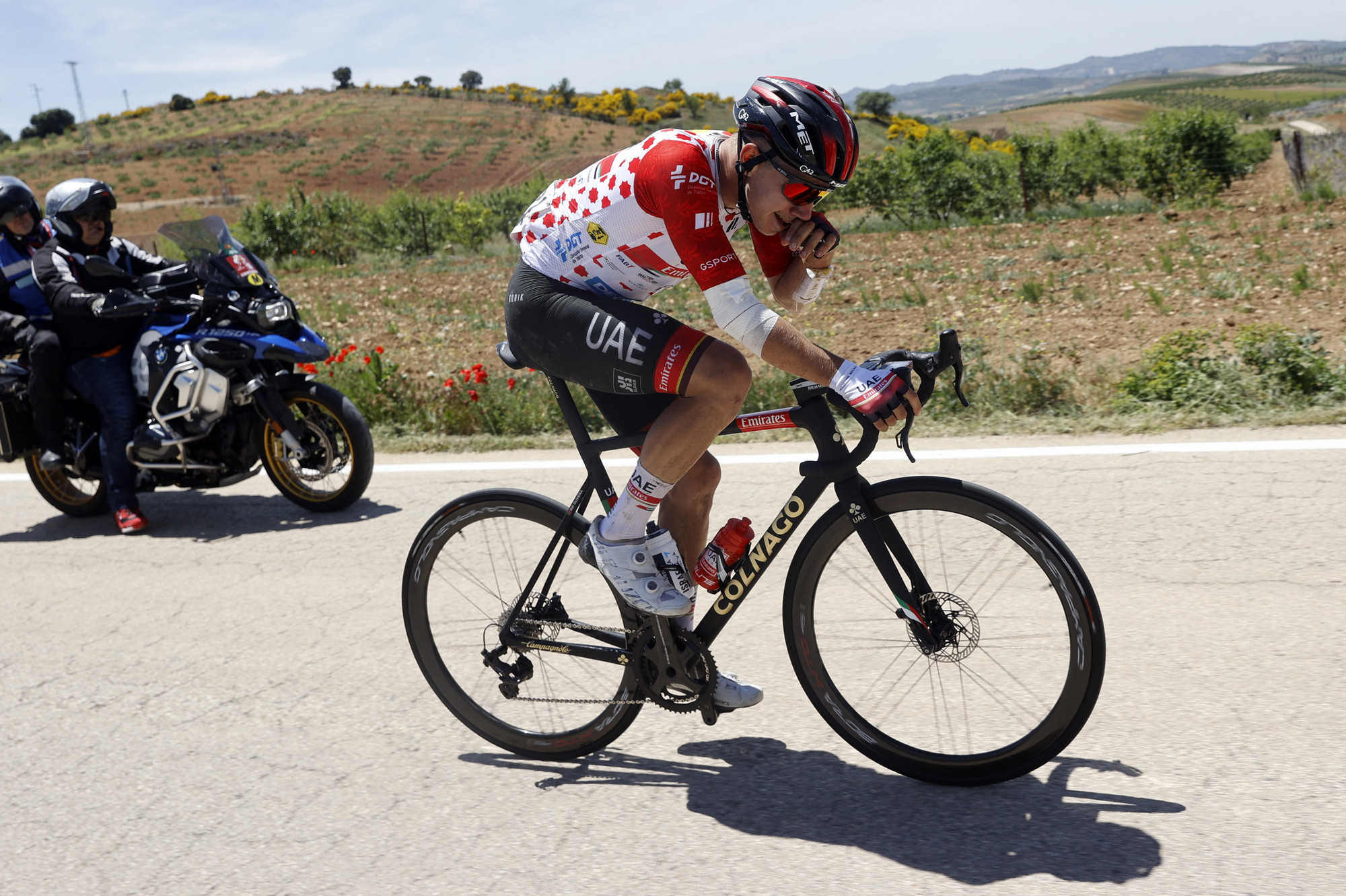 20Vuelta a Andalucia Ruta Ciclista Del Sol 2021 - 67th Edition - Iznajar - Alcala la Real 184,8 km - 20/05/2021 - Ivo Oliveira (POR - UAE Team Emirates) - photo Luis Angel Gomez/BettiniPhoto©2021