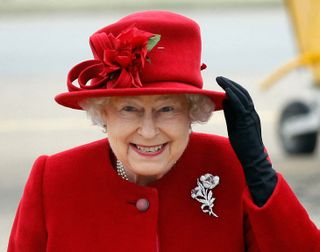 The late Queen Elizabeth II wore red and other bright colors for a specific, smart reason