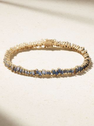 18-Karat Gold, Sapphire and Diamond Bracelet