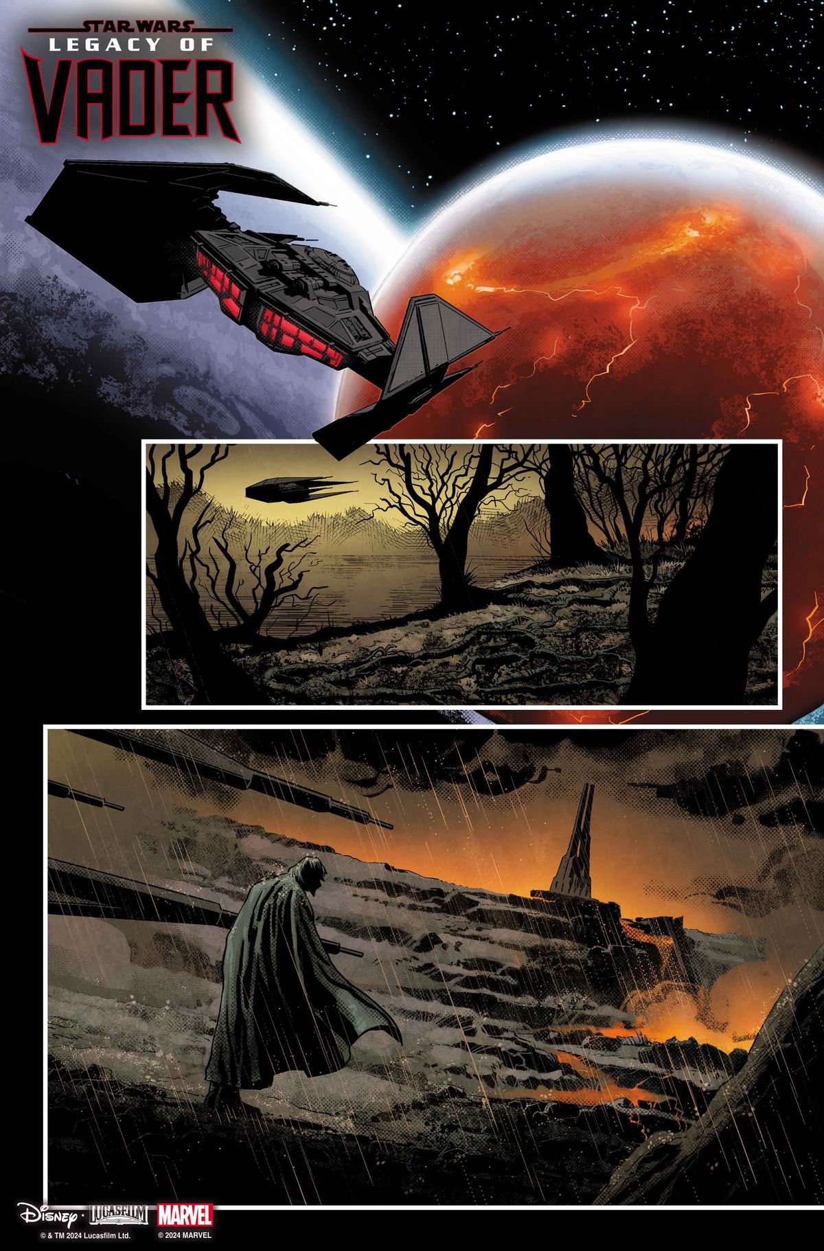 Art from STAR WARS: THE LEGACY OF VADER #1