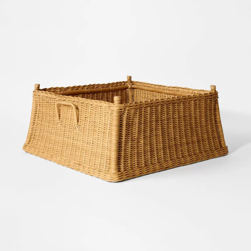 Basket Woven Christmas Tree Collar - Threshold&amp;trade; Designed With Studio Mcgee