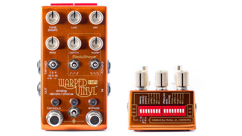 Chase Bliss Audio unveils Warped Vinyl HiFi vibrato/chorus pedal 