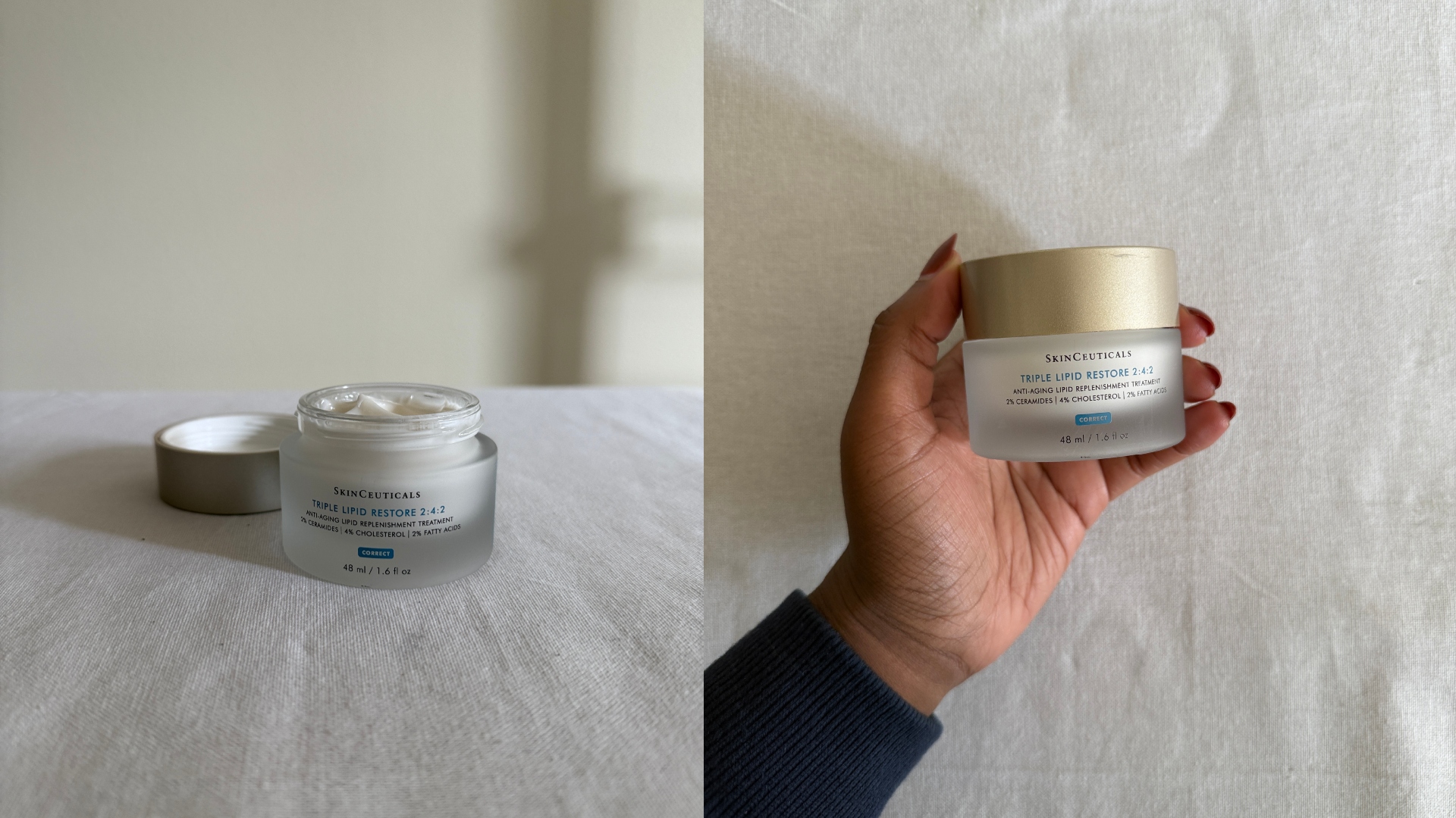 SkinCeuticals Triple Lipid Restore 2_4_2 Moisturizer Cream Review