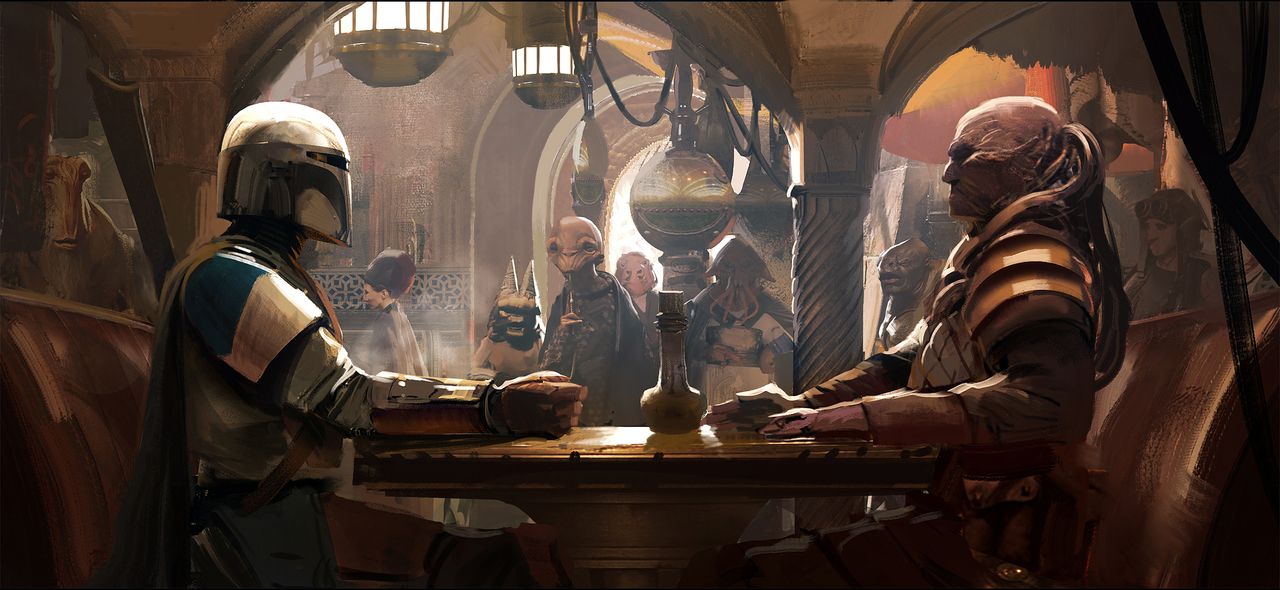 star wars the mandalorian coffee table book