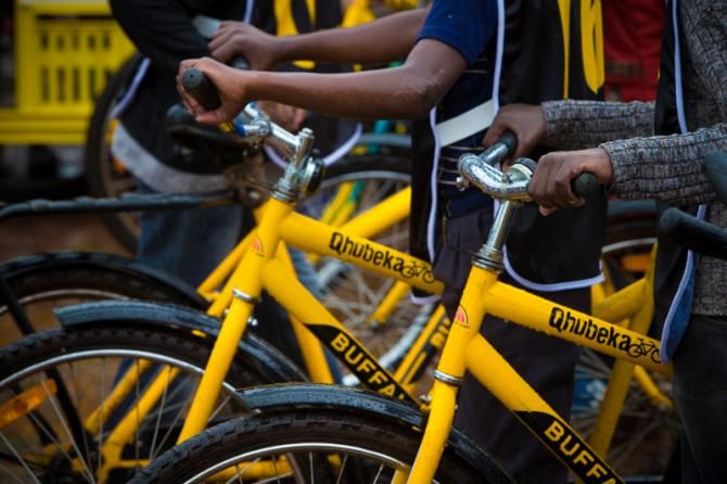 Qhubeka street racing in Vosloorus