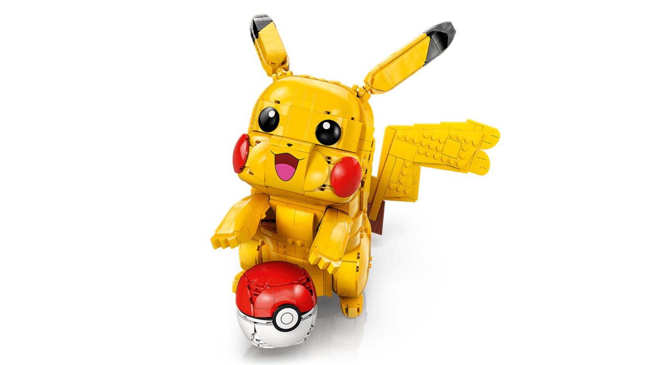 The Pikachu LEGO set