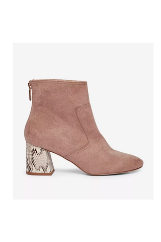 Dorothy Perkins Taupe ‘Adda’ Ankle Boots