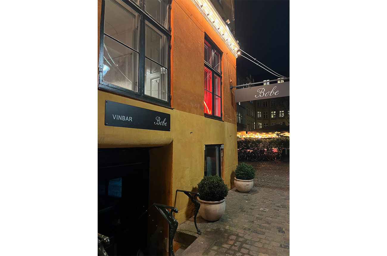Exterior of Bobe in Copenhagen