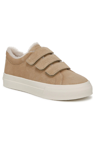 Vince Genuine Shearling Lined Sneakers