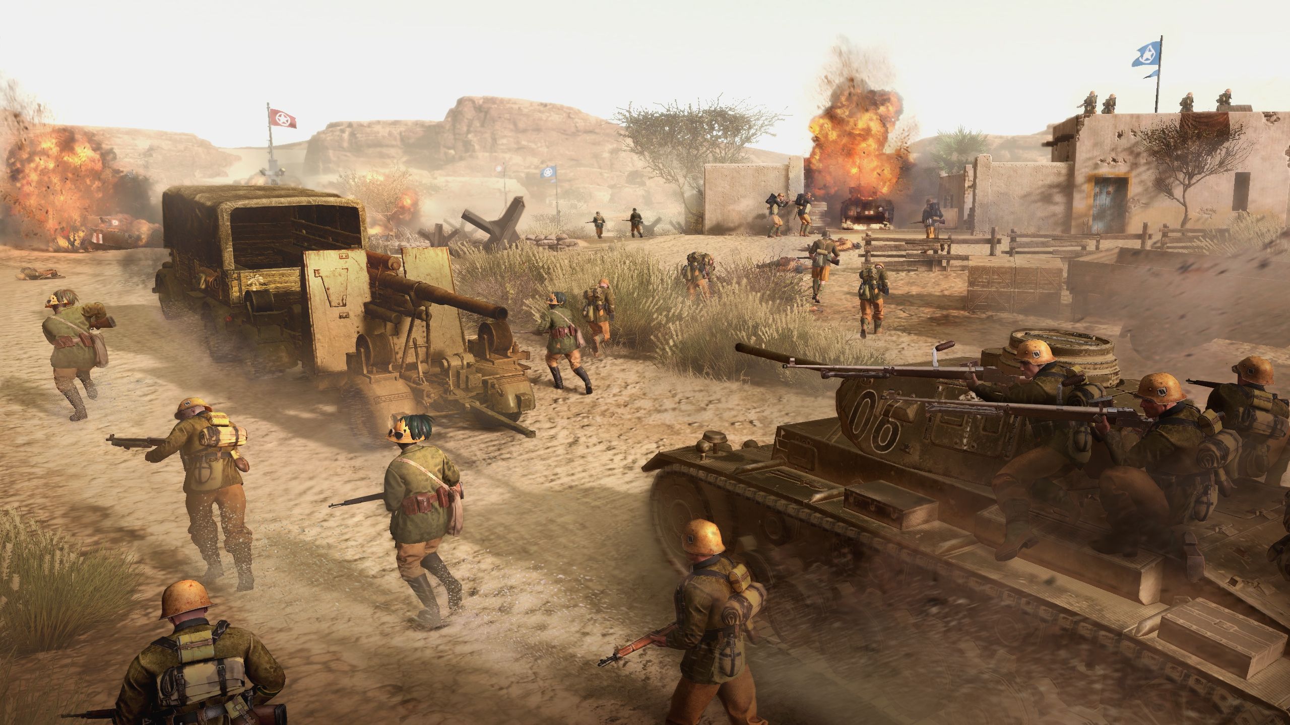 Company of Heroes 3's North African operation is a classic RTS