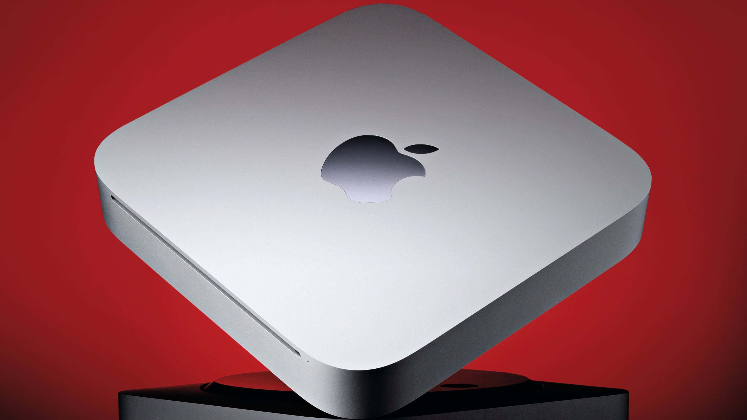 Studio shot of Mac mini from 2010