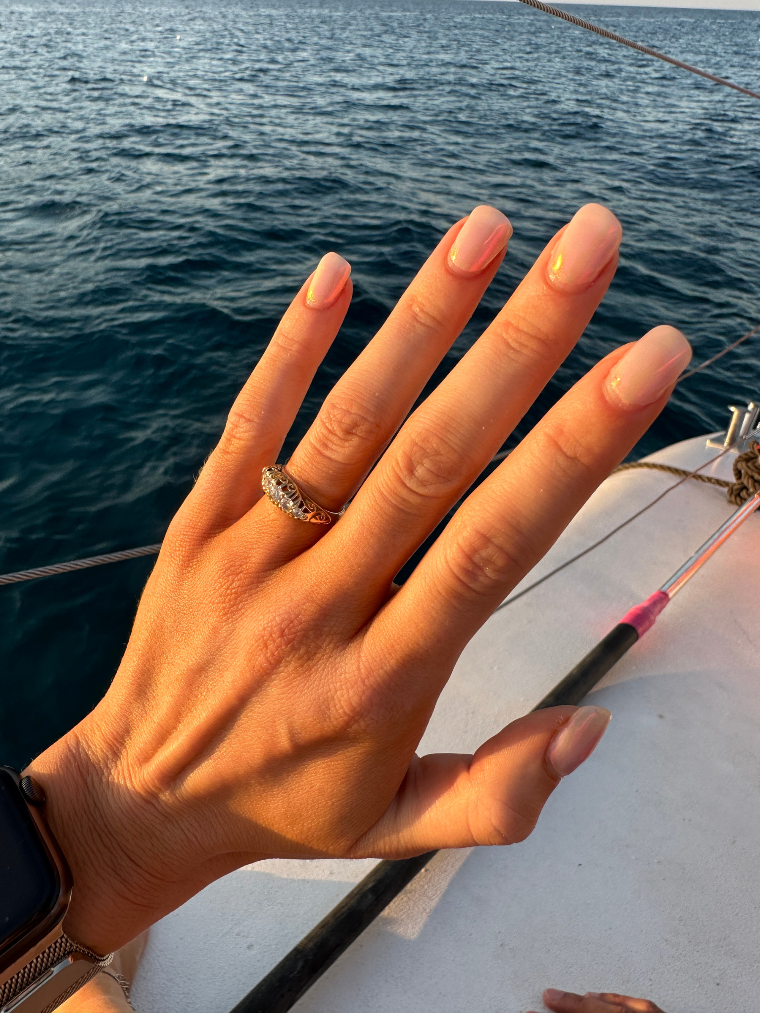 chrome nails