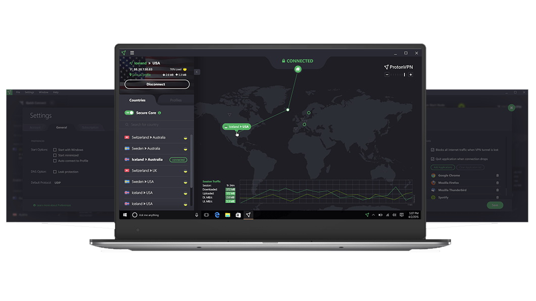 ProtonVPN best UAE VPN on a range of devices