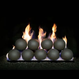 fireplace balls from woodland direct